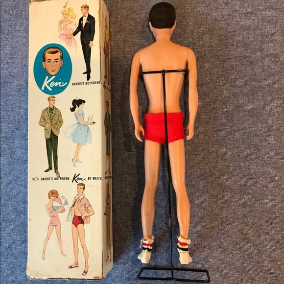 1960 VINTAGE KEN DOLL W/ORIGINAL BOX - Picture 4 of 12